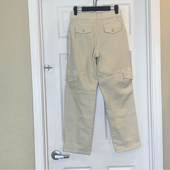 Aritzia Wilfred Free Woven Wide Leg Cargo Pants Size 0 - Picture 9 of 9